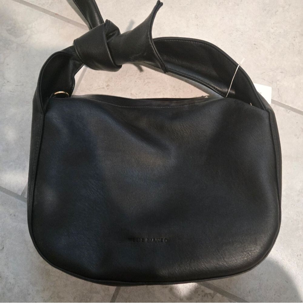 Anthropologie Melie Bianco Bow Bag, Black, Crossbody, Shoulder NWT - Picture 4 of 6